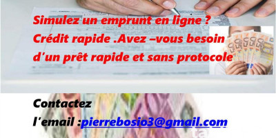 Bonsitee@gmail.com , Offre de prêt entre particulier sérieux