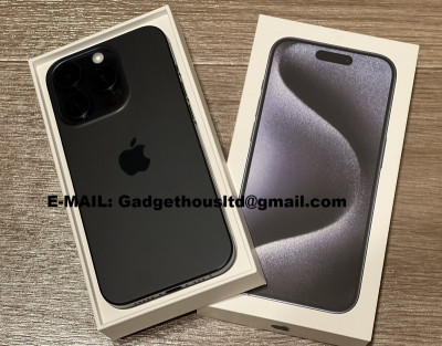 Apple iPhone 15 Pro,  15 Pro Max, iPhone 15, iPhone 15 Plus