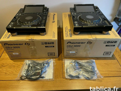 Pioneer CDJ-3000, Pioneer CDJ 2000NXS2, Pioneer DJM 900NXS2