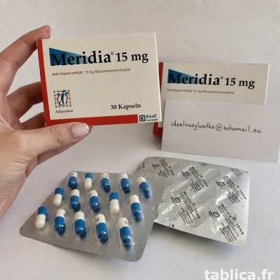 Meridia 15mg 30 kaps. - Oryginał z Niemiec - HIT Sprzedażowy