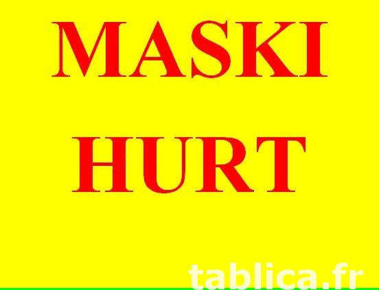 Maski ochronne maseczki. 3 warstwowe. Certyfikat Oeko Tex. 0