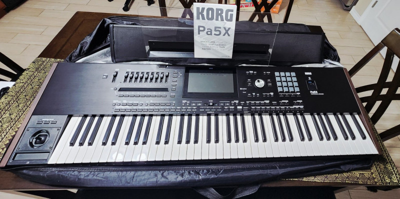 Yamaha Genos2 76-Key ,Korg Pa4X 76 Key,  Yamaha PSR-SX900 17