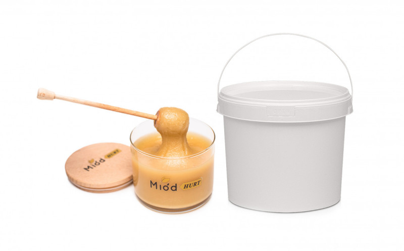 Miód naturalny w wiadrach 25 kg 0