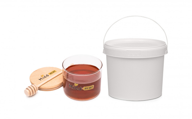 Miód naturalny w wiadrach 25 kg 2