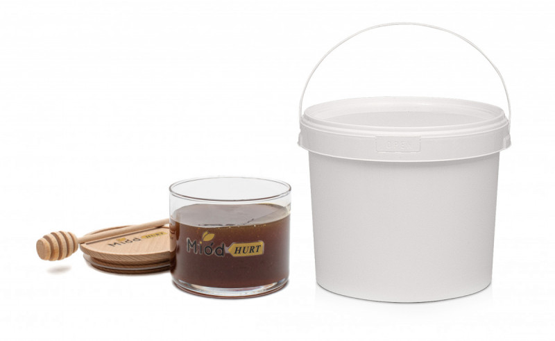 Miód naturalny w wiadrach 25 kg 5
