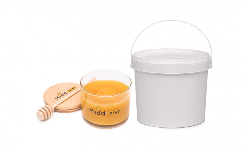 Miód naturalny w wiadrach 25 kg 6