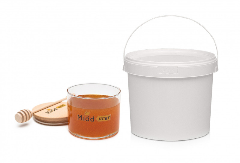 Miód naturalny w wiadrach 25 kg 7