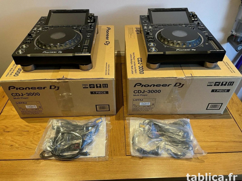 AlphaTheta CDJ-3000X, AlphaTheta Euphonia , Pioneer CDJ-3000 3