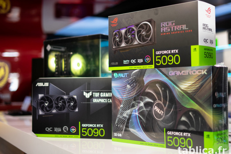 GeForce RTX 5090, RTX 5080, RTX 5070 Ti, RTX 4090, RTX 4080 1