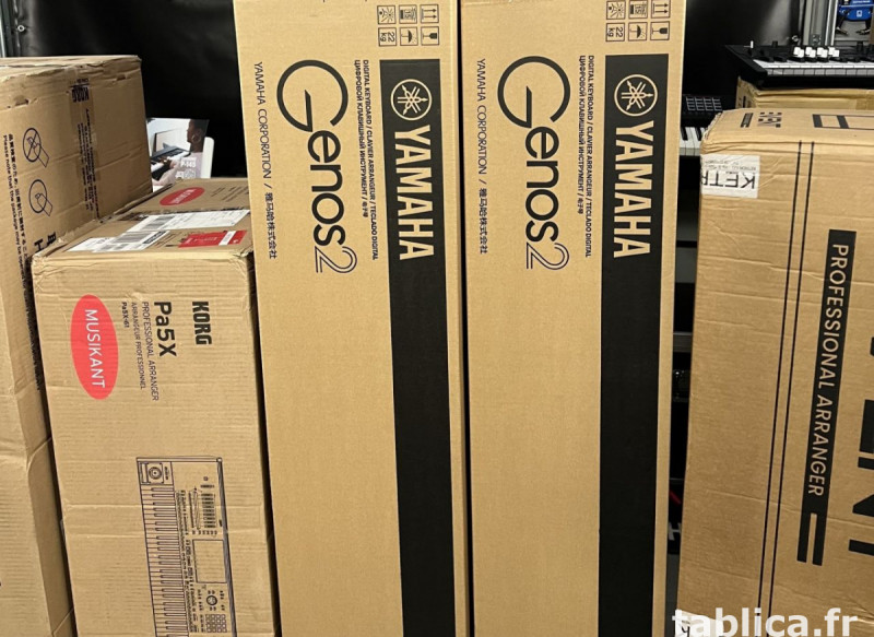 Yamaha Genos2, Yamaha Genos, Yamaha Tyros5, Yamaha MODX8+ 10