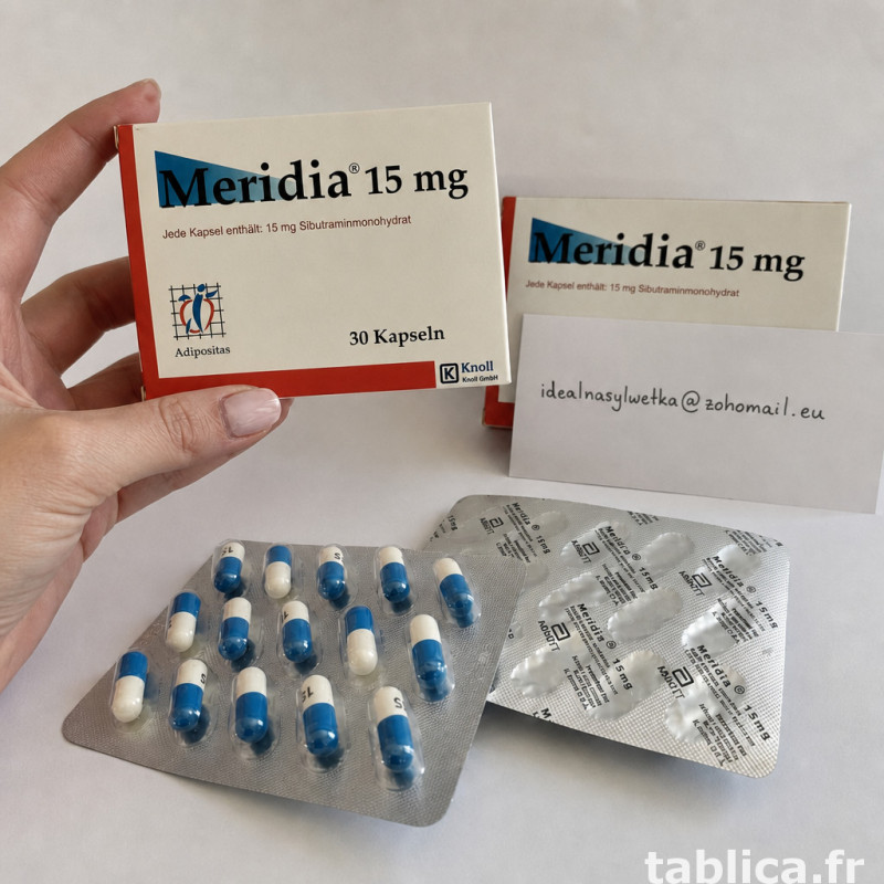 Meridia 15mg 30 kaps. - Oryginał z Niemiec - HIT Sprzedażowy 0