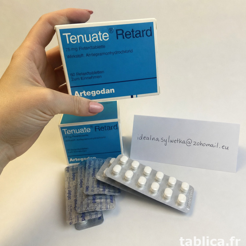 Tenuate Retard 75mg 60 szt. - Oryginał z Niemiec - HIT!  0